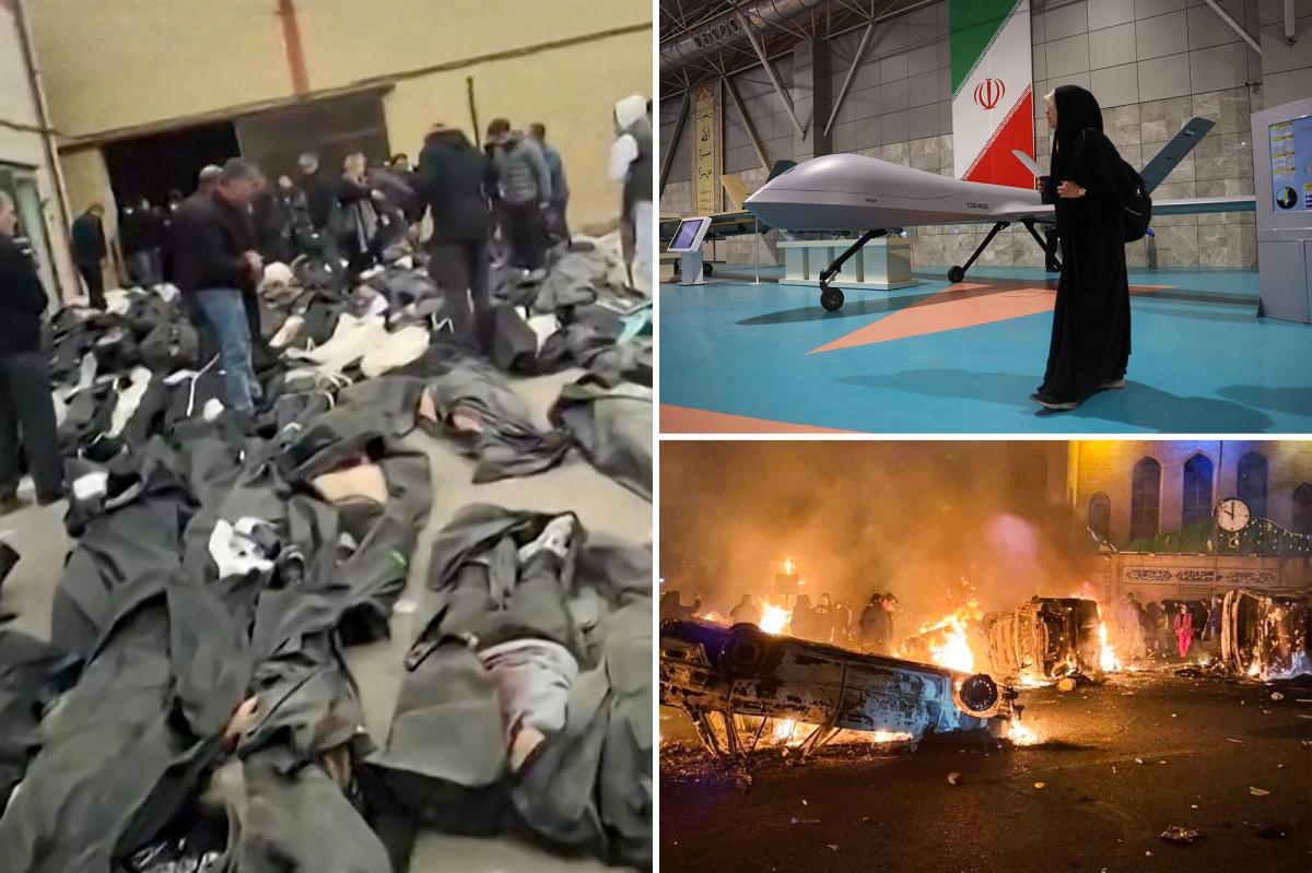 Iran’s ‘distinctive’ drone deployment sees death toll soar amid violent protests