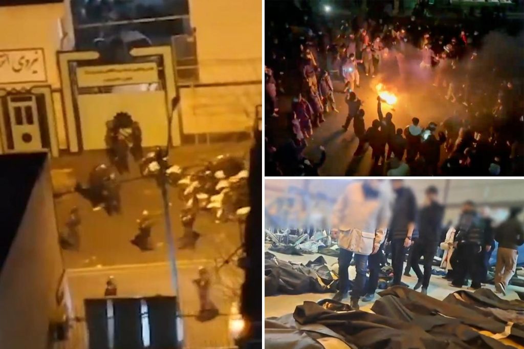 Chilling video captures 6-straight minutes of shooting, screaming during Iran protests