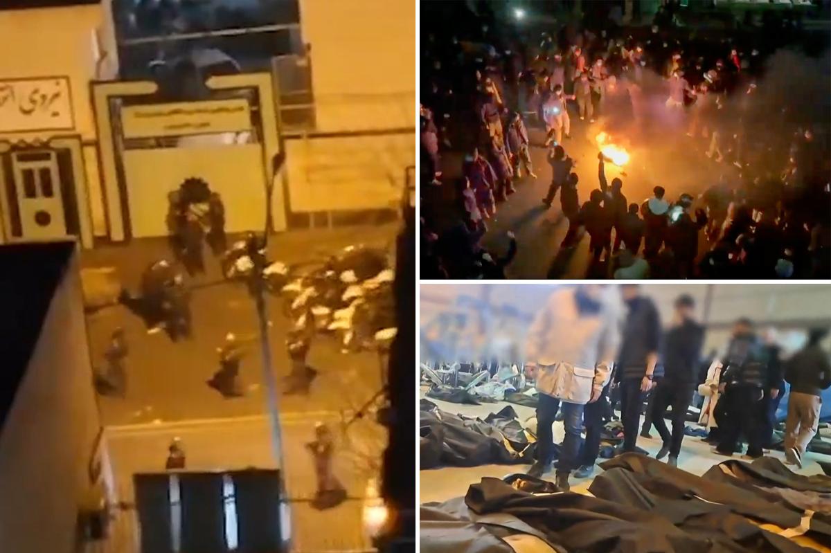 Chilling video captures 6-straight minutes of shooting, screaming during Iran protests