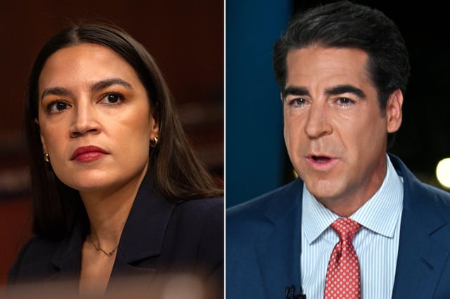 AOC Shuts Down Fox Producer Who Confronts Her About Refusing to Go on Jesse Watters' Show: 'He Has Sexualized Me'