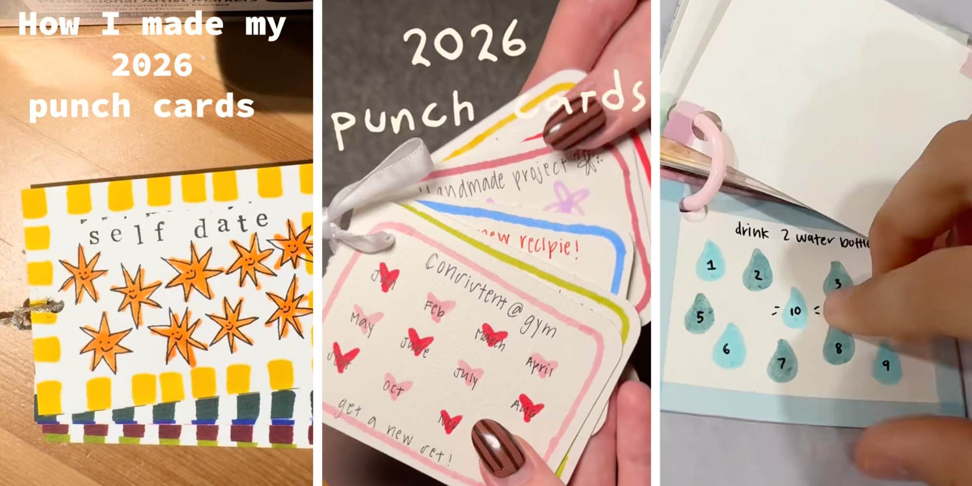Forget bingo cards—2026 punch cards are how TikTok is tracking goals now