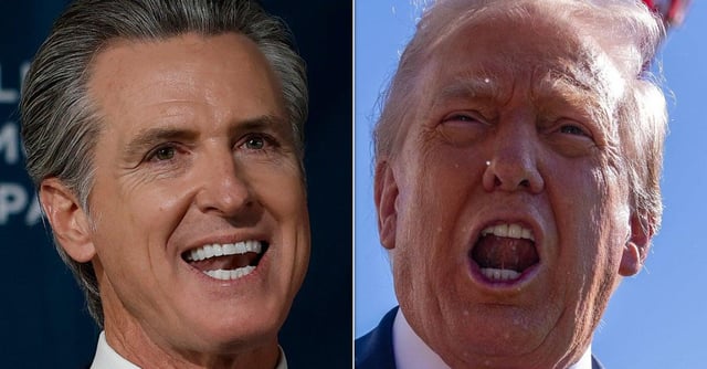 Gavin Newsom Unleashes Hell On 'Total Loser' Trump In Scathing New Year's Message