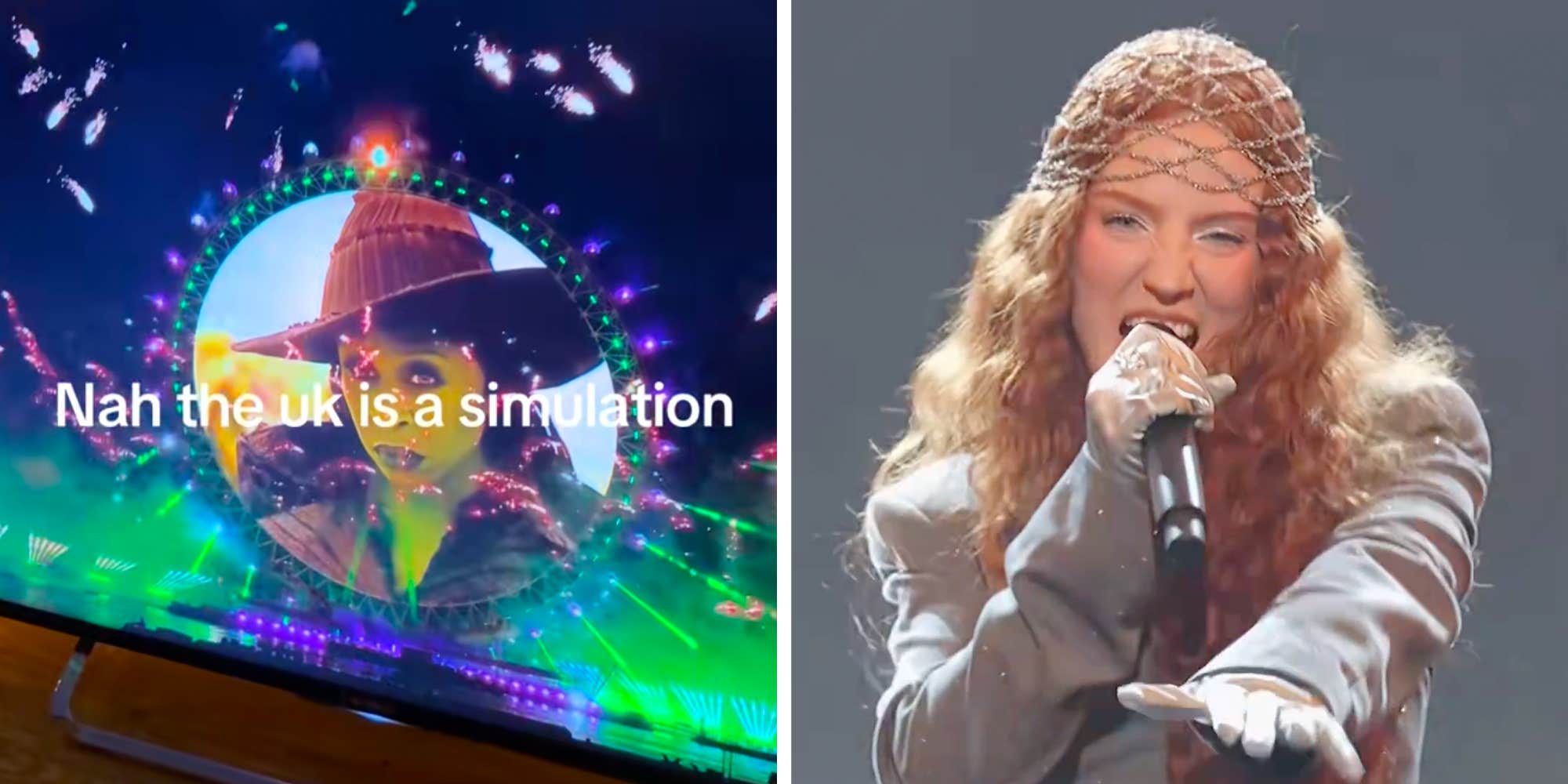 "I thought I was hallucinating": London's fireworks show included "Wicked" and a "Jet2 holiday" reference