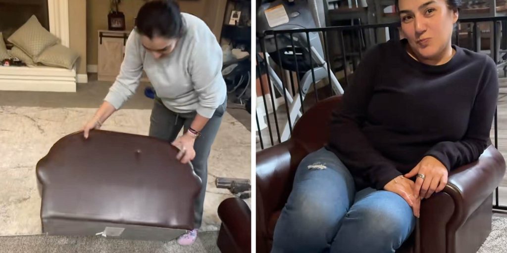 "Just add water": Couple replaces their couch with a $399 Temu furniture set. Then they unbox it