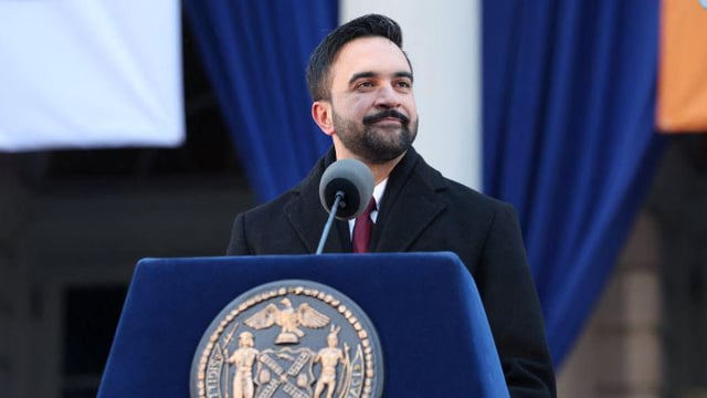 Mayor Zohran Mamdani doubles down in an unapologetically progressive inauguration
