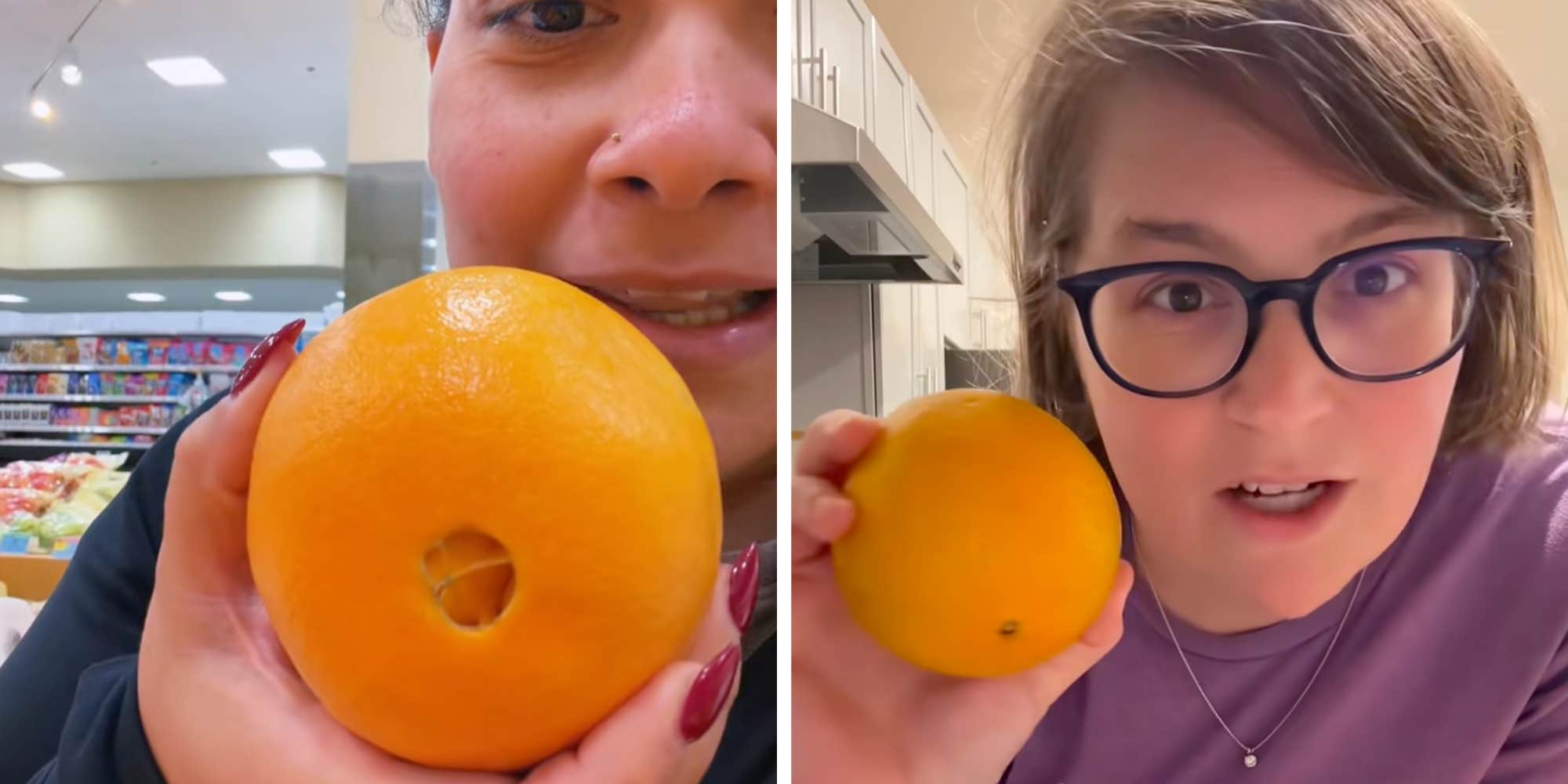This simple-yet-silly trick to finding a sweet orange has shoppers rethinking how they pick fruit: "News you can use"