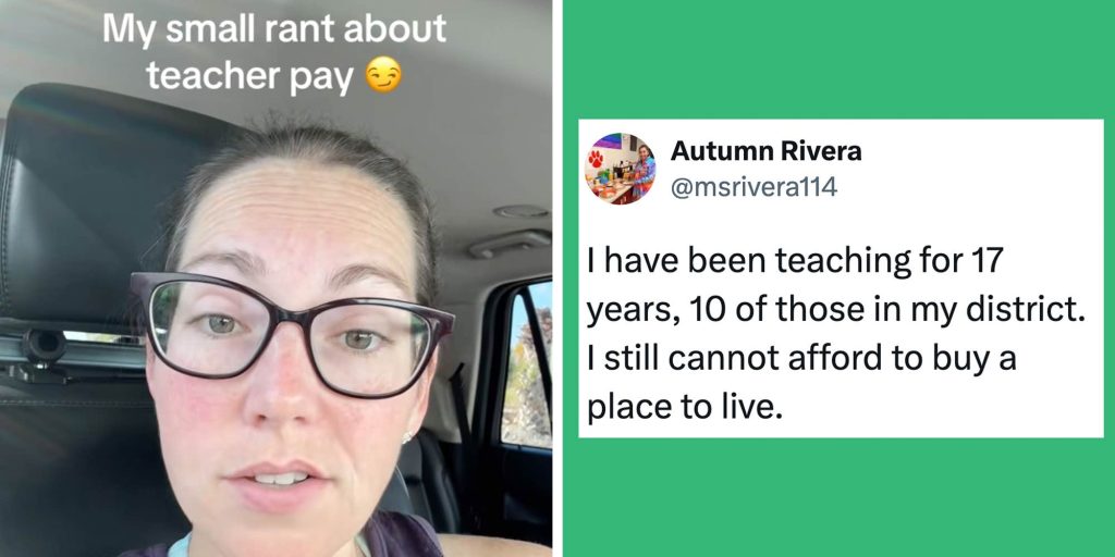 "You won't afford it!": Teacher's blunt rant explains how becoming an educator means accepting you'll never own a home
