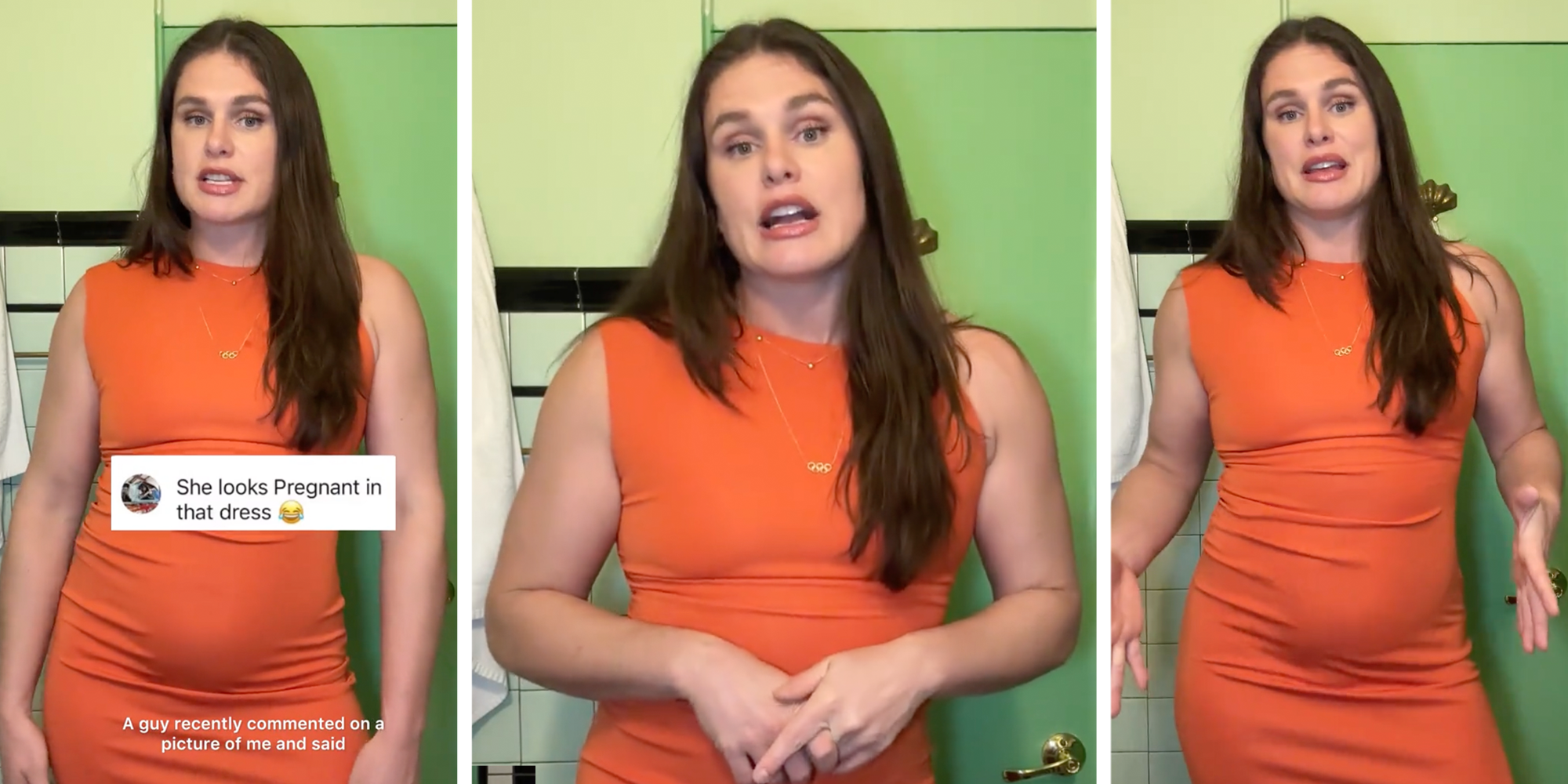 ilona maher claps back at troll who called her pregnant